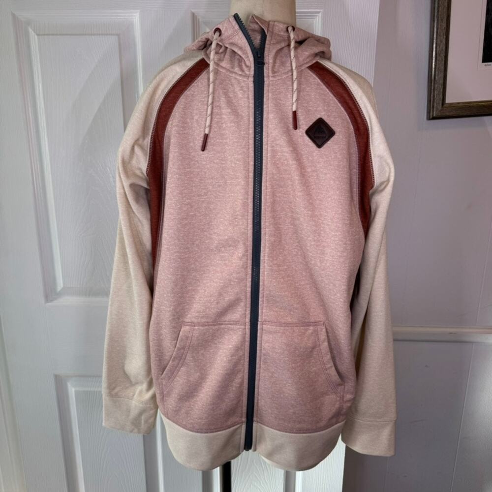 Burton Durable Goods Scoop Hooded Full Zip Sweatshirt Women's Size Large